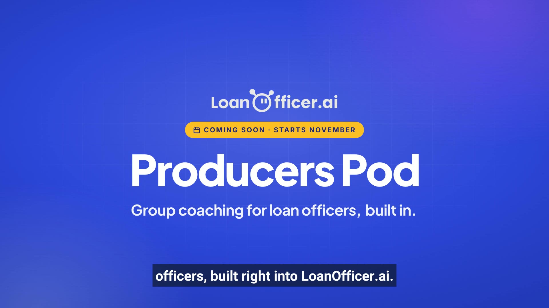 Producers Pod intro video with Khai McBride