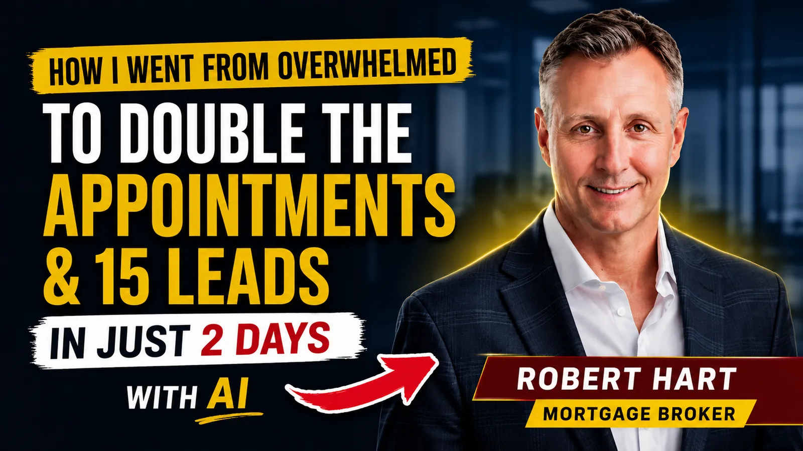 Robert Hart testimonial video thumbnail